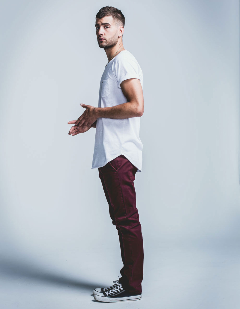 RSQ London Mens Skinny Chino Pants image number 0