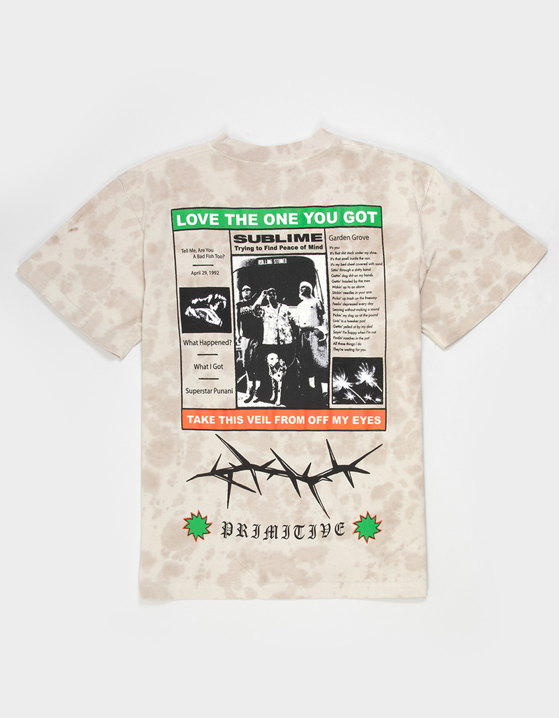 PRIMITIVE x Sublime Zine Mens Tee image number 0