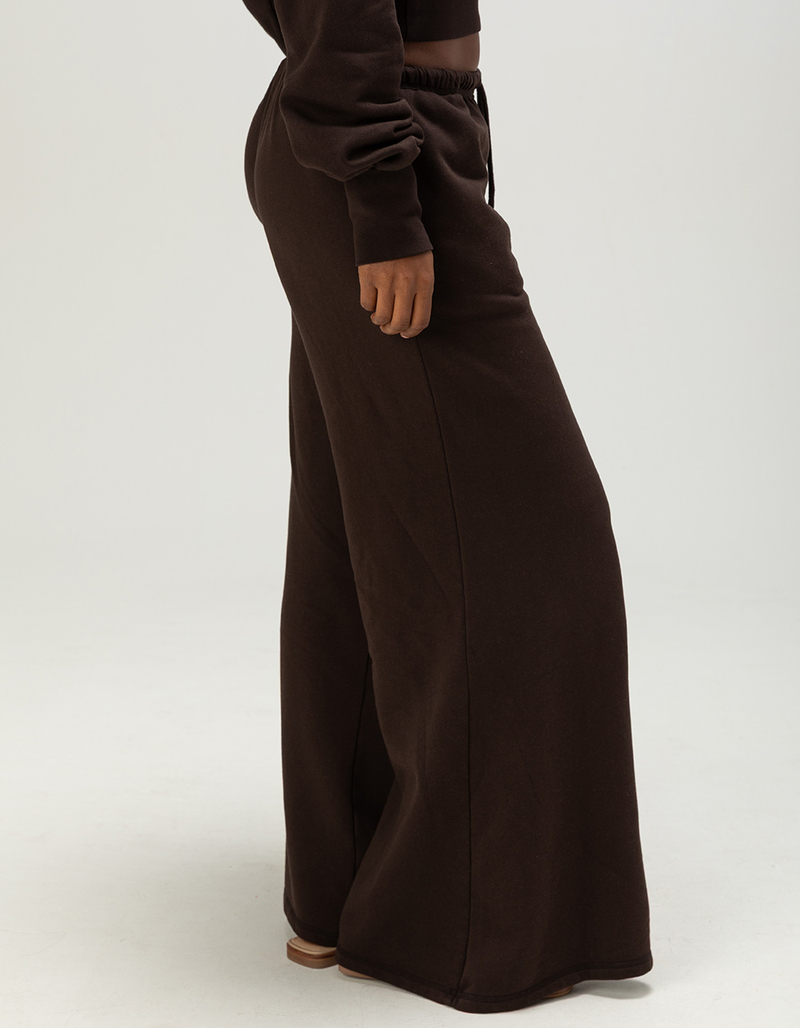 NECTAR CLOTHING Womens Wide Leg Sweatpants image number 2