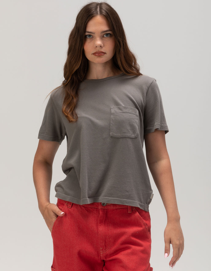 BRIXTON Carefree Womens Pocket Tee image number 3