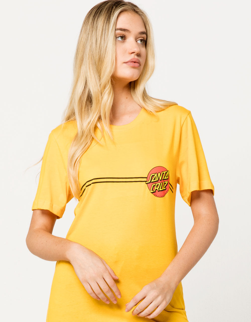 SANTA CRUZ Classic Dot Womens Boyfriend Tee image number 1