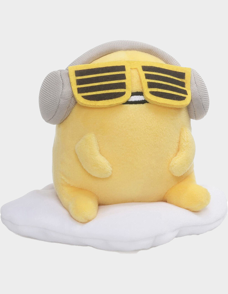 GUND Gudetama With Sunglasses And Headphones Plush Toy image number 0