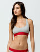 CALVIN KLEIN Heather Gray Bralette image number 2