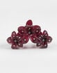 FULL TILT Rhinestone Hibiscus Claw Clip image number 1