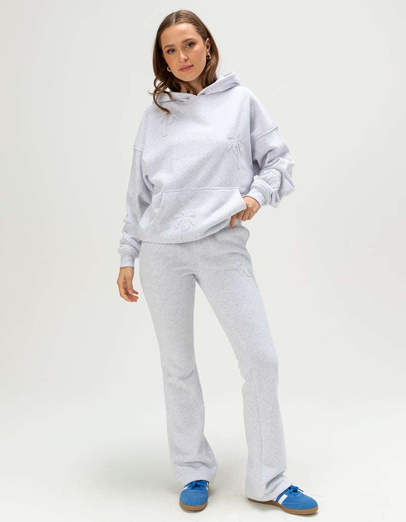 FULL TILT Palm Applique Womens Hoodie image number 8