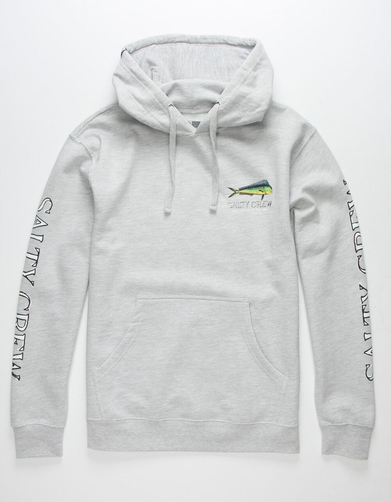 SALTY CREW El Dorado Mens Heather Gray Hoodie image number 1