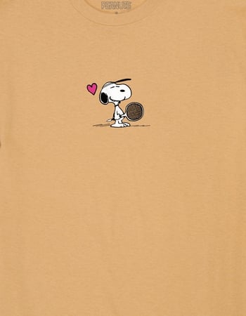 PEANUTS Tennis Love Unisex Tee Alternative Image