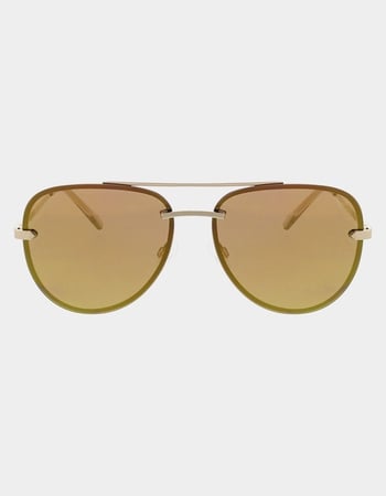 ROXY Rimless Aviator Sunglasses Alternative Image