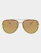 ROXY Rimless Aviator Sunglasses image number 2