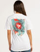 OBEY Peace Dove Blue Womens Oversized Tee image number 1