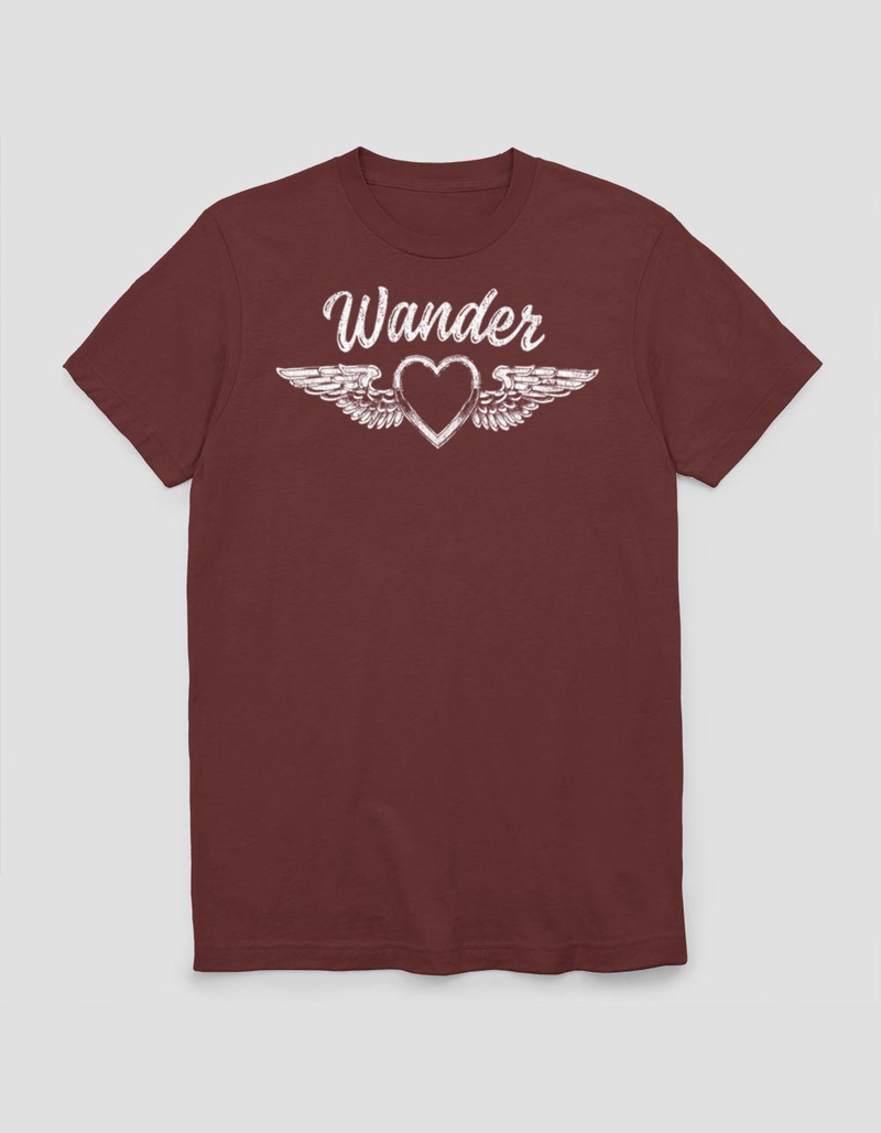 WANDER Heart Wing Unisex Tee image number 0
