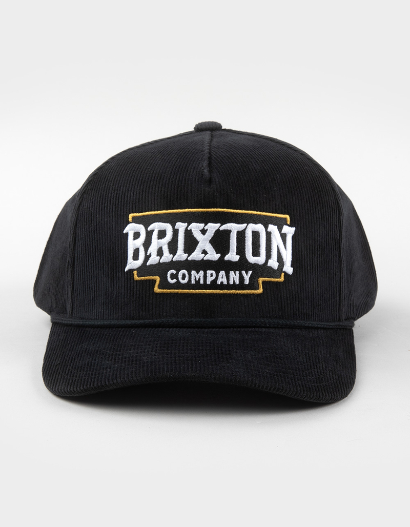 BRIXTON Pierson Corduroy NetPlus® Snapback Hat image number 1