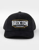BRIXTON Pierson Corduroy NetPlus® Snapback Hat image number 2