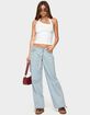 EDIKTED Kylan Asymmetric Halter Top image number 5