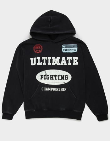 UFC Stamped Mens Hoodie Alternative Image