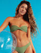 FULL TILT Tiny Textured Bikini Bottoms image number 6