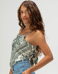 PATRONS OF PEACE Womens Scarf Top image number 3