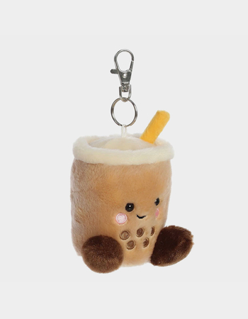 PALM PALS Boba Milk Tea Plush Bag Charm Alternative Image