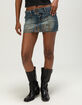 VON DUTCH Womens Low Rise Micro Mini Skirt image number 3