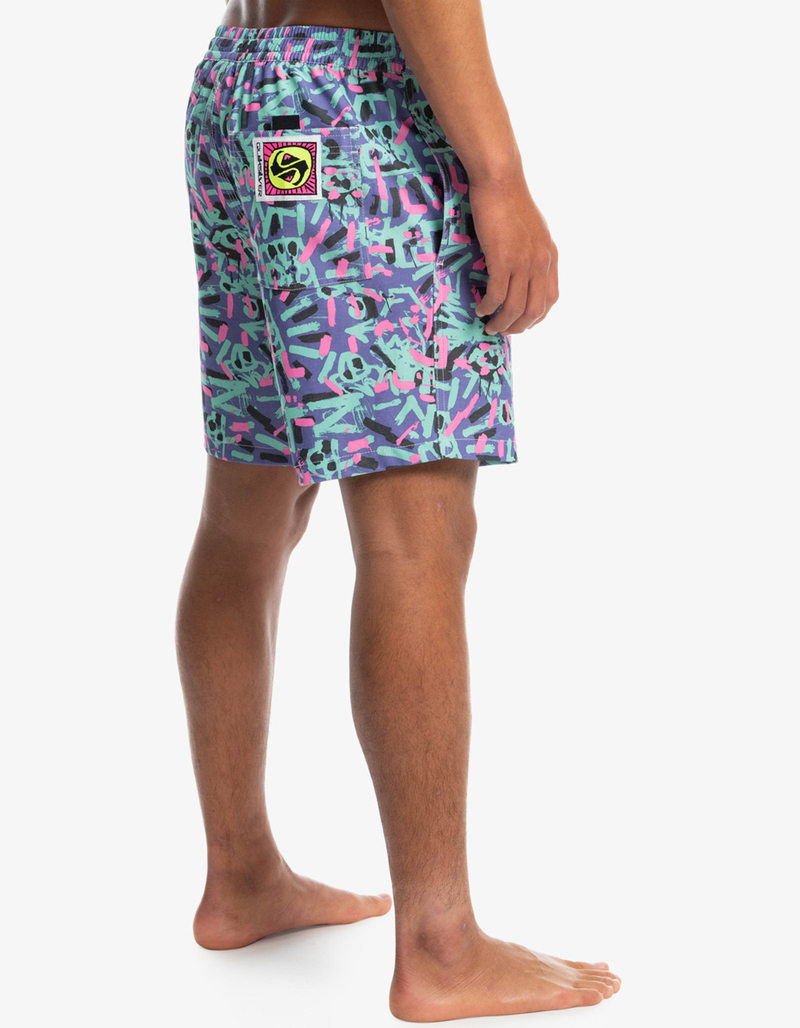 QUIKSILVER x Stranger Things 1986 Mens Volley Shorts image number 5