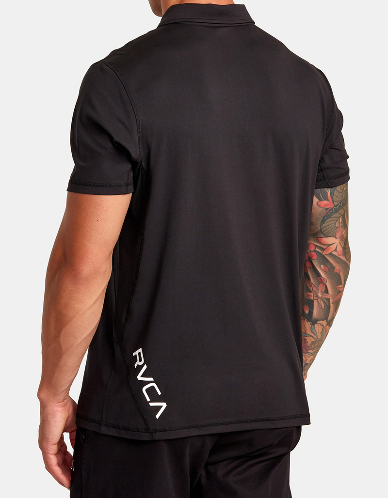 RVCA VA Sport Vent Mens Technical Polo Shirt image number 2