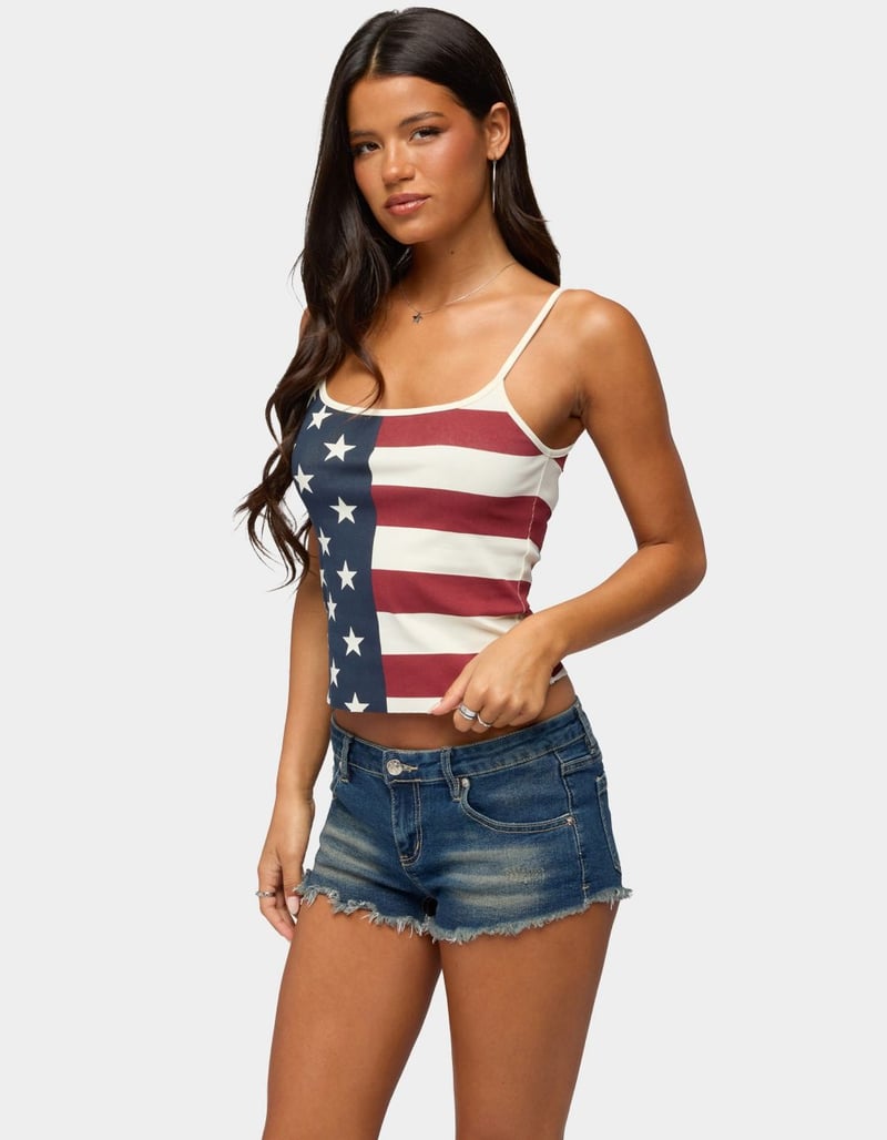 EDIKTED USA Lover Tank Top image number 1