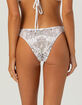 AFFLICTION Elusive High Leg Bikini Bottoms image number 4