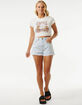 RIP CURL Cosmic Sky Womens Crop Tee image number 4