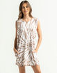 FULL TILT Tie Dye Muscle Dress image number 1