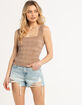 BLANK NYC Lasting Love Womens Shorts image number 1