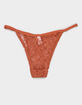 FULL TILT All Over Floral Lace Cheeky Panties image number 2