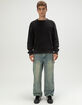 RSQ Mens Washed Waffle Sweater image number 6