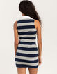 RSQ Womens Polo Stripe Bodycon Dress image number 4