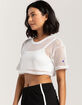 CHAMPION Mesh Cropped Womens Tee image number 3