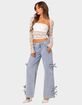 EDIKTED Addison Sheer Lace Two Piece Top image number 5