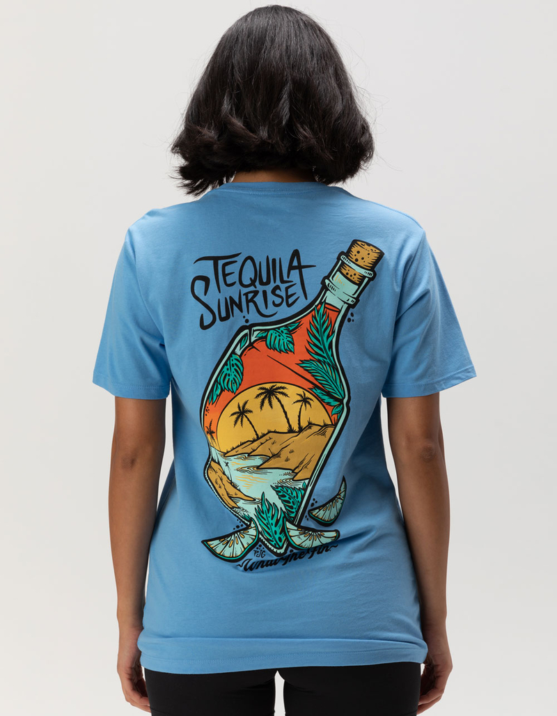 WHAT THE FIN Tequila Sunrise Womens Tee image number 0