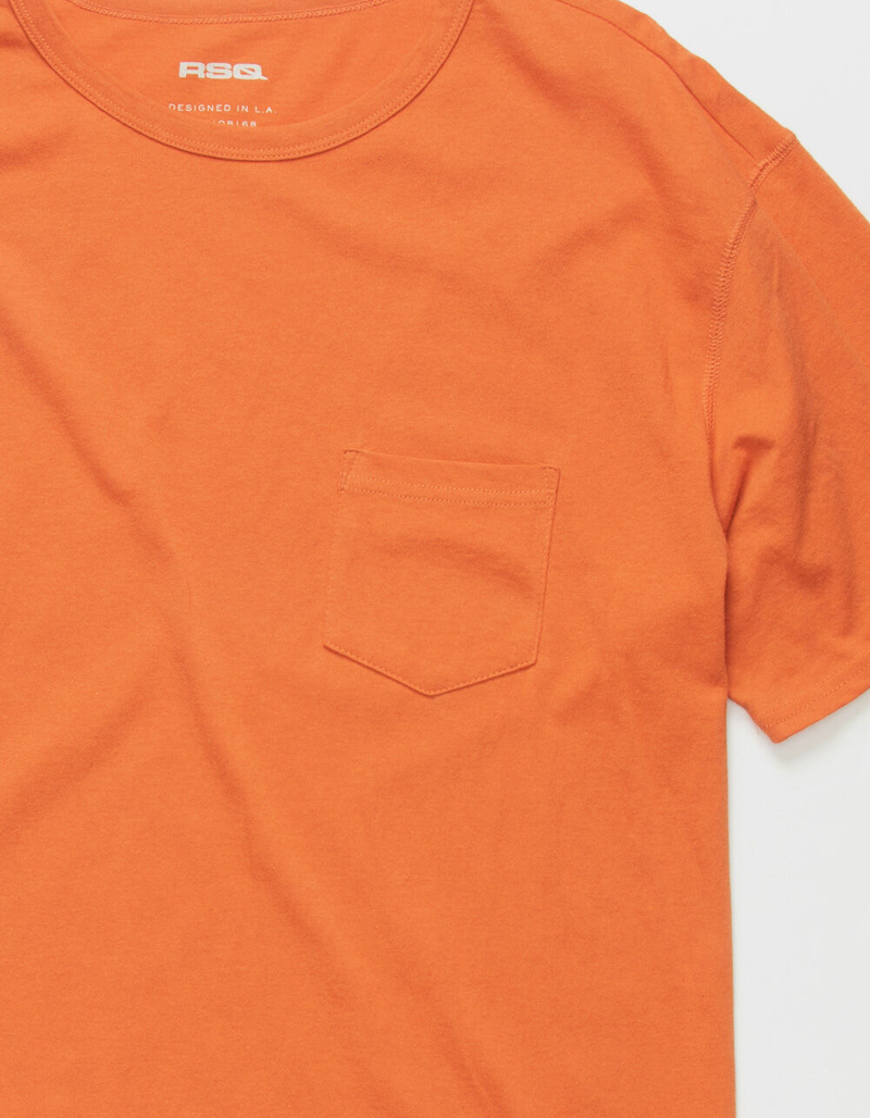 RSQ Mens Tall Pocket Tee image number 4