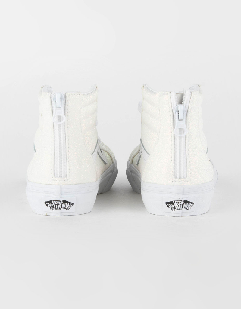 VANS Sk8-Hi Top Girls Zip Shoes image number 3
