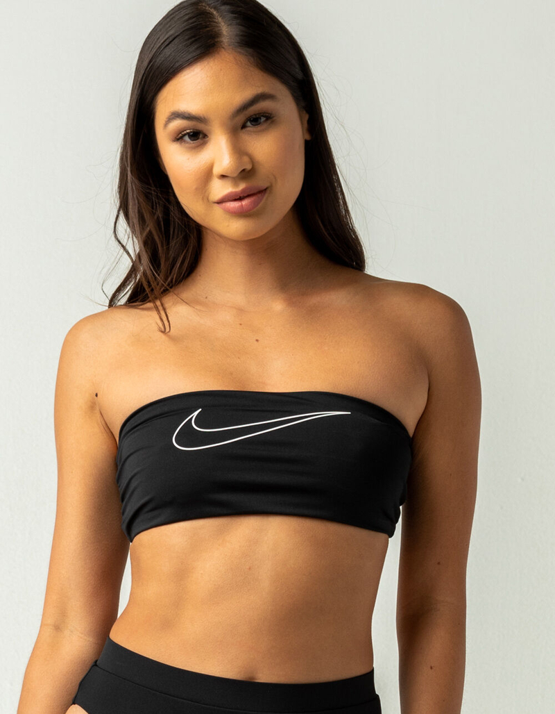 NIKE Black Bandeau Bikini Top image number 0