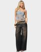 EDIKTED Astra Beaded Sheer Strapless Top image number 4