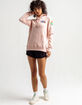THE NORTH FACE Novelty Patch Womens Pink Hoodie image number 5