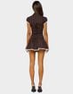 EDIKTED Clarah Striped Button Up Mini Dress image number 3