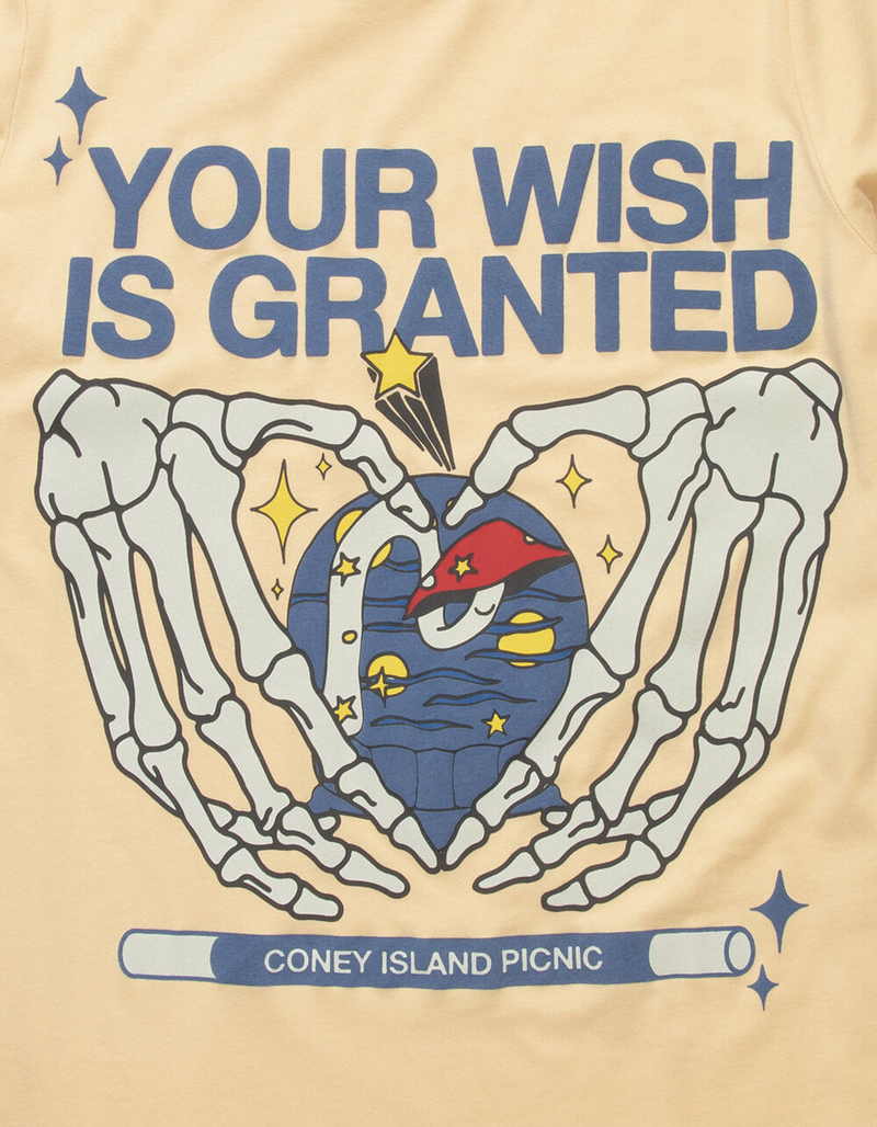 CONEY ISLAND PICNIC Wish Granted Mens Tee image number 1