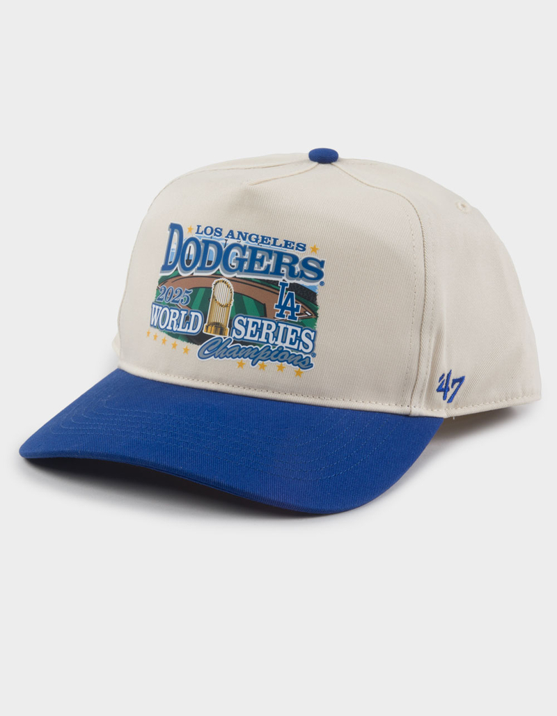 47 BRAND Los Angeles Dodgers World Series Champs '47 Hitch Snapback Hat image number 0