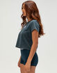 NIKE Sports Phoenix Wash Womens Tee image number 3