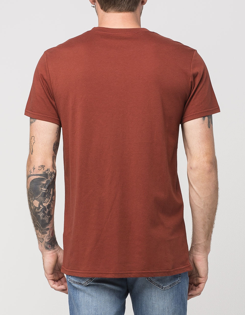 BLUE CROWN Solid Mens T-Shirt image number 3