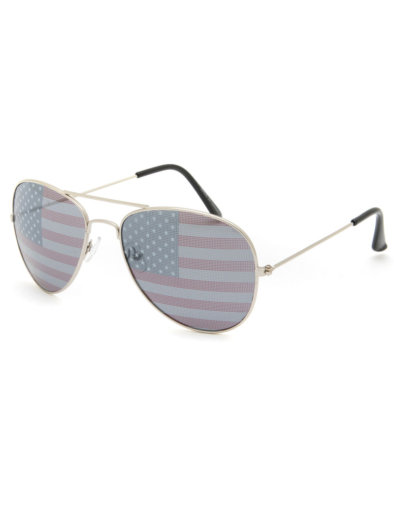 Basic Aviator Americana Sunglasses image number 0