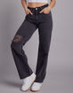 RSQ Womens High Rise Baggy Jeans image number 2