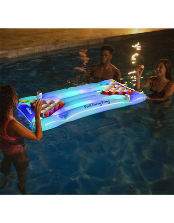 POOLCANDY Illuminated LED Pool Party Pong Alternative Image