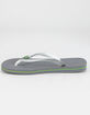 HAVAIANAS Brazil Mix Mens Gray Sandals image number 3